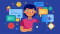 A person with autism showing off their impressive skills in coding and programming utilizing their unique logical