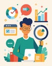 A person frantically searching for ways to boost their credit score knowing they need to take immediate action to avoid