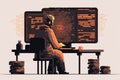 person, learning to program a machine learning system by example