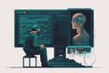 person, learning to program a machine learning system by example