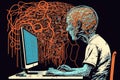 person, learning to work with machine learning system, by teaching it the ropes