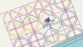 Person in maze, puzzle solving concept vector design Generative AI