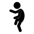 person pictogram seating icon image