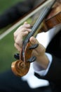 Person Playing Violin Royalty Free Stock Photo
