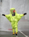 protective suit against chemical and bacteriological virus attac