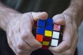 Puzzle cube Royalty Free Stock Photo