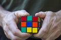 Puzzle cube Royalty Free Stock Photo