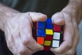 Puzzle cube Royalty Free Stock Photo