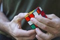 Puzzle cube Royalty Free Stock Photo