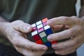 Puzzle cube Royalty Free Stock Photo