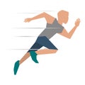 person running icon design Royalty Free Stock Photo