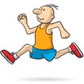 Person running