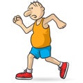 Person running