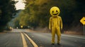 Eerie Smiley Face: A Nightmare On The Road