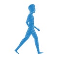 person walking isolated icon Royalty Free Stock Photo