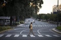 Person Walking on Quarantine Buenos Aires