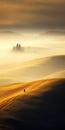 Surreal Cinematic Minimalistic Shot In Marcin Sobas Style