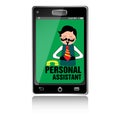 Personal assistant Royalty Free Stock Photo