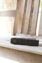 Personal Bible Study Outside Royalty Free Stock Photo