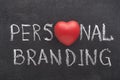 Personal branding heart