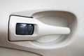 Personal car door handle Royalty Free Stock Photo