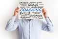 Personal or career coaching concept