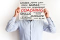 Personal or career coaching concept Royalty Free Stock Photo