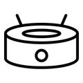 Personal device icon, outline style