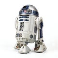 Personal Droid Isolated on White Background - Futuristic Robotics