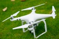 A personal drone on the grassland Royalty Free Stock Photo