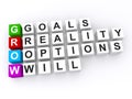 Personal goals grow acronym