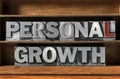 Personal growth tray Royalty Free Stock Photo