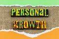 Personal growth success motivation development progress believe yourself