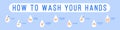 Wash hands Coronavirus. Royalty Free Stock Photo