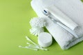 Personal hygiene products Royalty Free Stock Photo