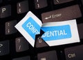 Personal Identity Theft Online Royalty Free Stock Photo