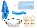 Personal Protective Equipment PPE Kit Royalty Free Stock Photo