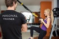 Personal Trainer Royalty Free Stock Photo