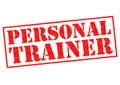 PERSONAL TRAINER Royalty Free Stock Photo