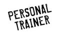 Personal Trainer rubber stamp Royalty Free Stock Photo