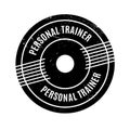 Personal Trainer rubber stamp Royalty Free Stock Photo