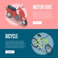 Personal transport isometric horizontal flyers