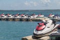 Personal Watercraft for Rent Royalty Free Stock Photo