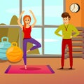 Personal Yoga Instructor Composition