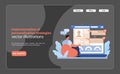 Personalization Strategy Implementation. Marketer optimizing customer profiles for targeted experiences.