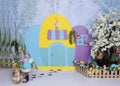 Personalized Easter decoration for photo studio photography