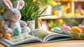 Personalized Easter Storybook with Plush Bunny