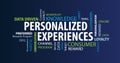 Personalized Experiences Word Cloud