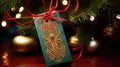 personalized holiday gift tag