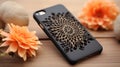 Personalized phone case creation with intricate design using advanced cnc technology